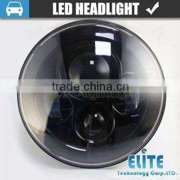 7 inch round led headlight angel eyes 12V 24V