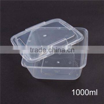 SM6-3104 750ml Plastic Food box Outdoor picnic food storage container PP Tableware lunch box