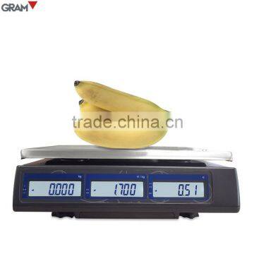 2016 Hot Sales XFOC-30KRS LCD Display Electronic Commercial Scale photo-3