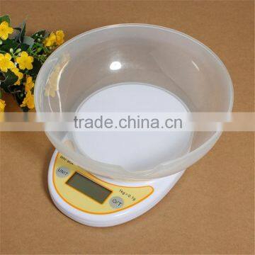 1kg/0.1g Digital Slim Kitchen Scale With Bowl photo-5