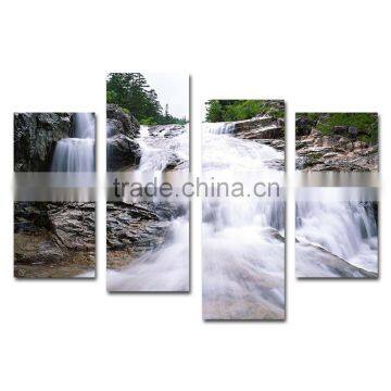 Stretched forest Stream Picture Giclee Print canvas prints