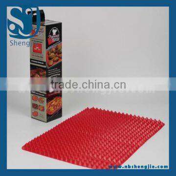 Trade assurance Pyramid pan silicone cooking mat fat reducing