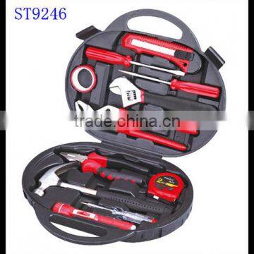 Oval Shape blowing mould case testing pen with flashlight claw plier insulation tape