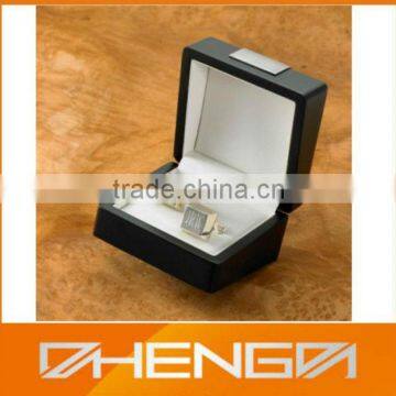 High Quality Customized Made in China Luxury Cufflink Display Box Wood