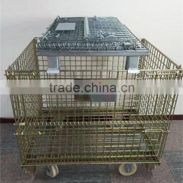 Collapsible wire mesh cage for sale