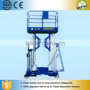 Working Platform for windows cleaning Aluminum lift elevator