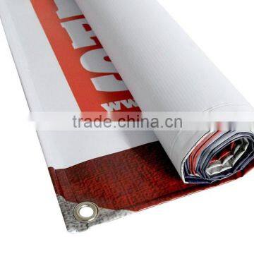 High tensile strength tear resistance billboard tarps