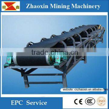 ORE, SAND conveying belt, belt conveyor