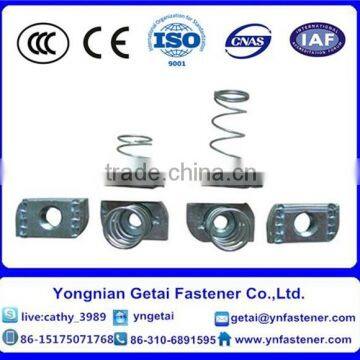 Hot Dip Galvanizing Spring Nuts Carbon Steel M6 M8 M10 M12