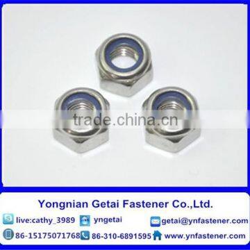 Factory Price Stainless Steel Hex Nylon Insert Lock Nut photo-5