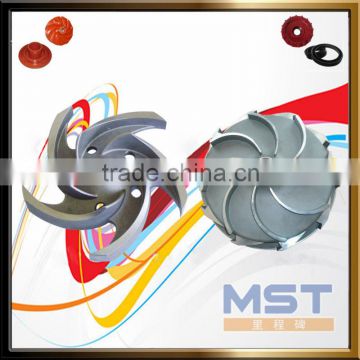 Semi-open impeller by Investment casting