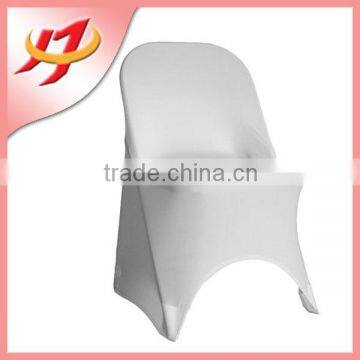 Wholesale spandex folding white chair cover factory price