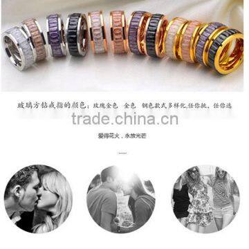 Stainless Steel Photo Jewelry Finger Rings Fashion Jewelry Big Rings Fashion Finger Ring for Women photo-5