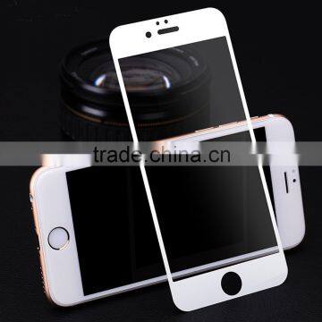 New 3D updated titanium aluminum alloy Frame full cover 0.33mm tempered glass screen protector for iPhone 6 6s plus