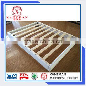 Hot selling hotel Mattress and bed base Plywood and Solid Wood Bed Frame KD Base