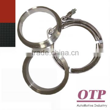 stainless steel hose clamp V clamp with flange