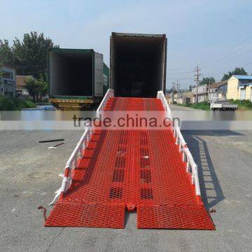 hydraulic container loading dock ramp lift