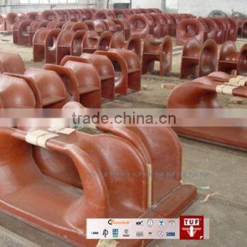 Marine Deck Equipment Bollard Double Bitts Chcok Cleat