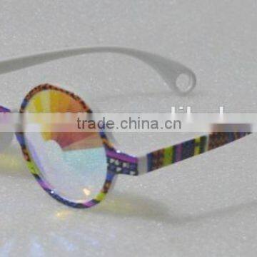 New design super light kaleidoscope glasses for party