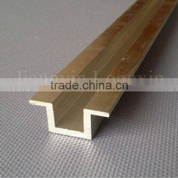 mill finish aluminium solar frame profile