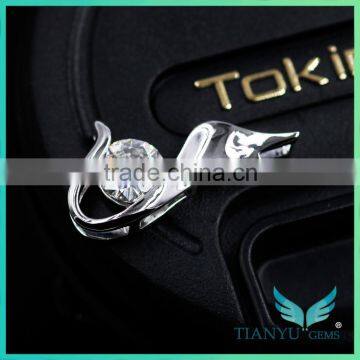 Christmas Gift Ideas The Wings of Angel Moissanite Gold Pendant Set Designs With Price photo-2