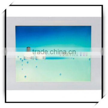 10.4" Wide Screen Ratent LCD Large Size Digital Photo Frame White