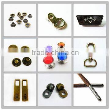 Metal Zinc Logo Rivet Ornament For Boot