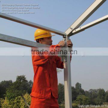 40x80 Classic Clear Span Structures With 6x6m Opensided Entry Pagoda