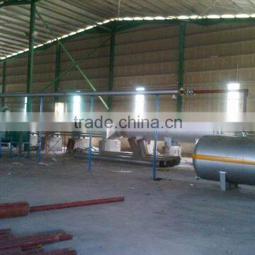 continuous waste tire pyrolysis machine 20Ton capacity