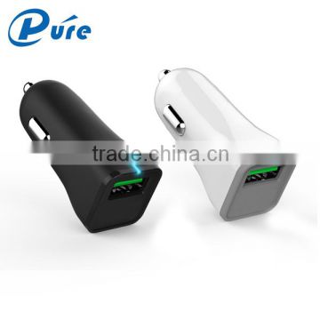 New Design quick battery charger power bank car charger 2.0 quick charge single port car charger for phone