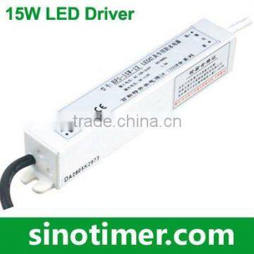 15w waterproof LED driver