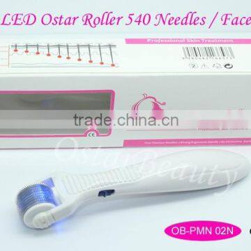 High Quality Titanium 540 Needles Led Face Roller OB-PMN 02N