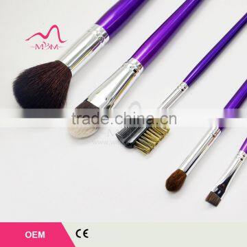 Free shipping Top-quality travel synthetic beauty needs 5pcs cosmetic brush set makeup