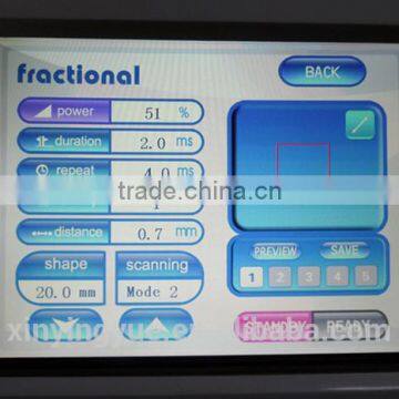 Air Cooling Fractional Co2 Laser Machine 8.0 Inch For Wrinkle Spot Scar Pigment Removal Medical photo-5