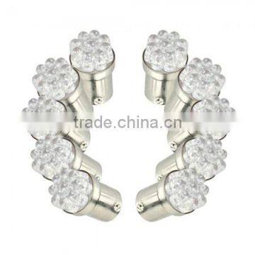 10 1156 BA15S Amber 9 LED Tail Parking Stop Light Bulb Lamp