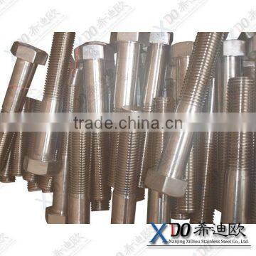 Alloy 601. Alloy625. Alloy600 Stainless Steel Fastener Din931 Hex Bolts Alloy718. Alloy925 photo-5