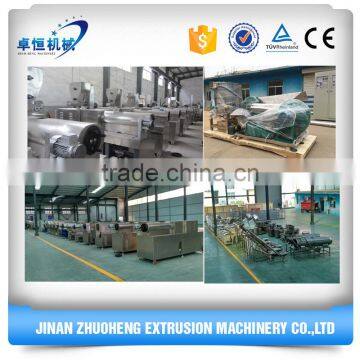 Automatic Extrusion Ring Puffed Corn Snacks Food Production Machine photo-2