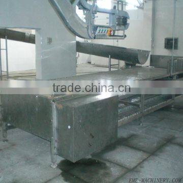 Slaughterhosue Pig Carcass Collection And Bleeding Conveying Table