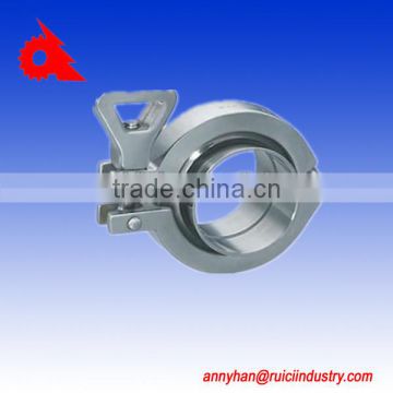 Pipe strap with stainless steel