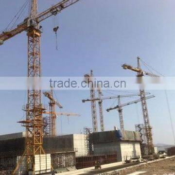 CS 2015 hot sale 10ton load building tower crane of 60m jib and 105 working height