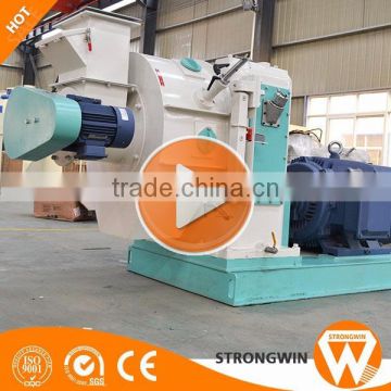 China Strongwin Woodworking Machinery biomass wood pellet press machine with factory price