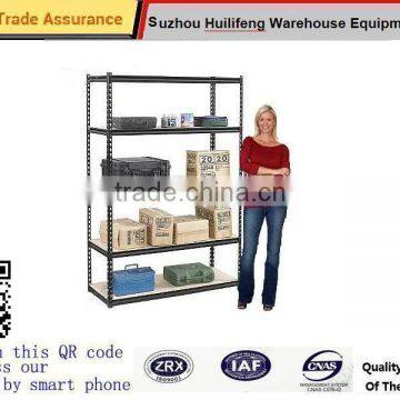 1000*300*1830 Storage Racking Systems Light Duty Riveted Boltless Steel Shelving