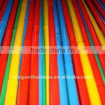 plastic coated bamboo pole