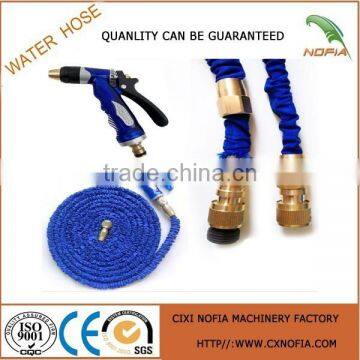 Good quality brass fitting expandable hose