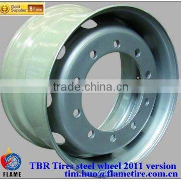 Steel Wheels 7.50x22.5, 8.25x22.5, 9.00x22.5