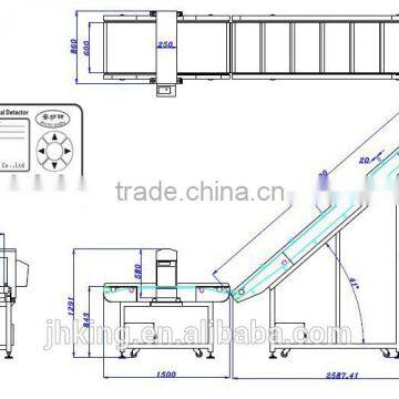 Durable Metal Detector for Rubber Tire Industry in New Zealand