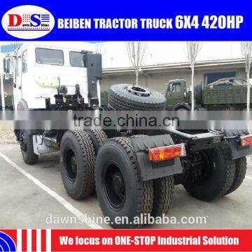 North Benz WEICHAI Engine 420hp 6x4 10wheels BEIBEN Tractor Truck photo-3