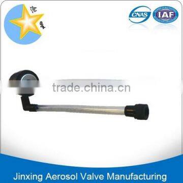 Tyre repair spray black cap for aerosol valve