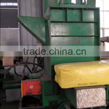 Hydrulic ricehusk baler machine with 4 Hydro-cyclinder