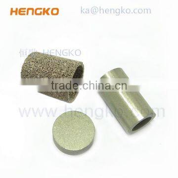 sintered diffusing gas liquid porous SS cups